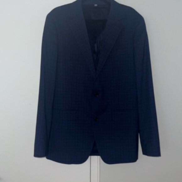 Bonobos Dark Blue Checkered Blazer - Picture 5 of 13